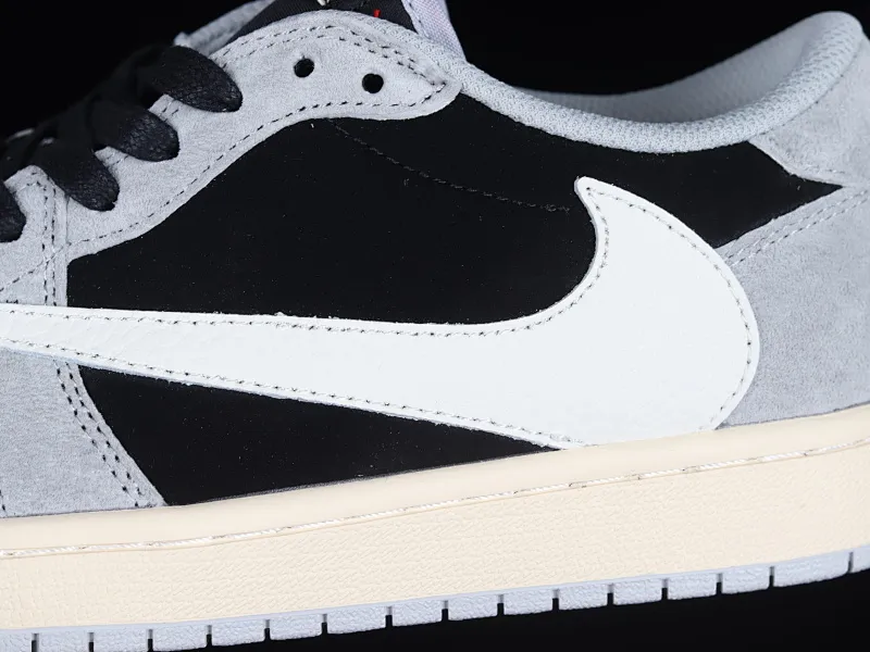 All Categories Air Jordan Jordan Series Basketball Shoes Air Jordan 1 Low Travis Scott x Air Jordan 1 Low "Black Phantom" AJ1 Joe 1 Overhook Black Phantom DM7866-001